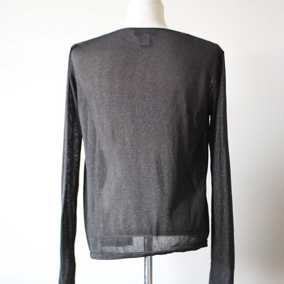 Banana Republic Metallic Sheer Cardigan - Picture 4 of 5